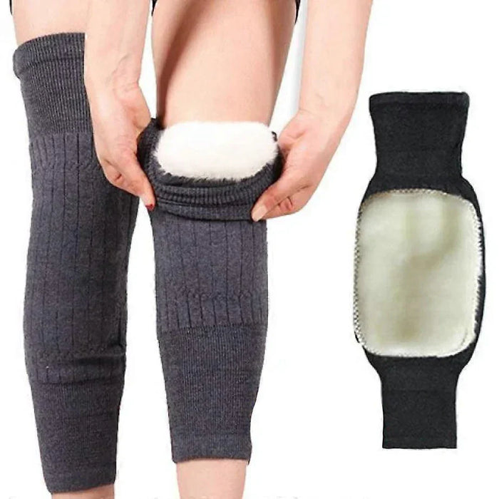 Knee Warmer - Woolen Blend Thermal Leg Warmers
