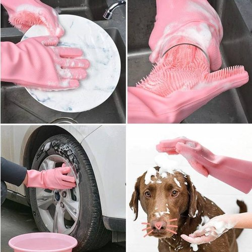 Original Magic Silicon Dish-Washing Gloves | Make dishwashing faster