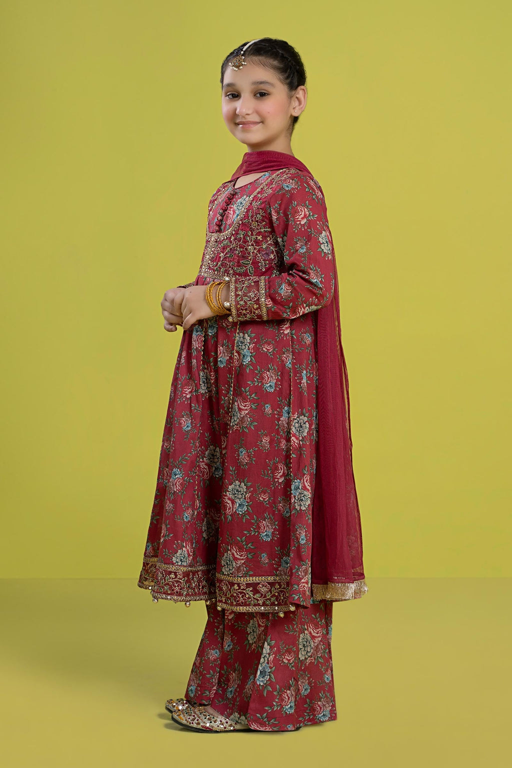 3 Piece Embroidered Lawn Suit