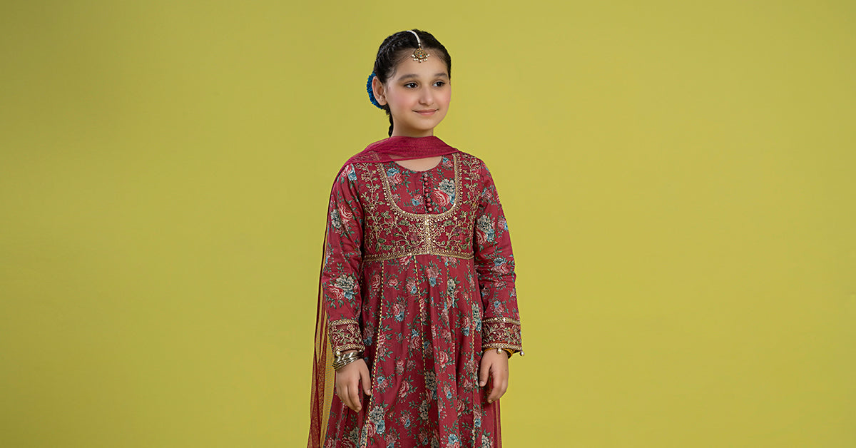 3 Piece Embroidered Lawn Suit