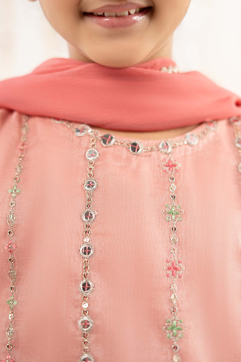 3 Piece Embroidered Masoori Suit