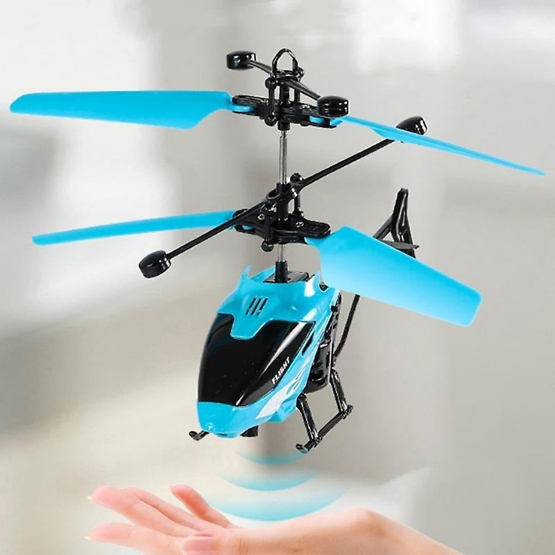 Infrared Induction LED Helicopter Rechargeable Flying