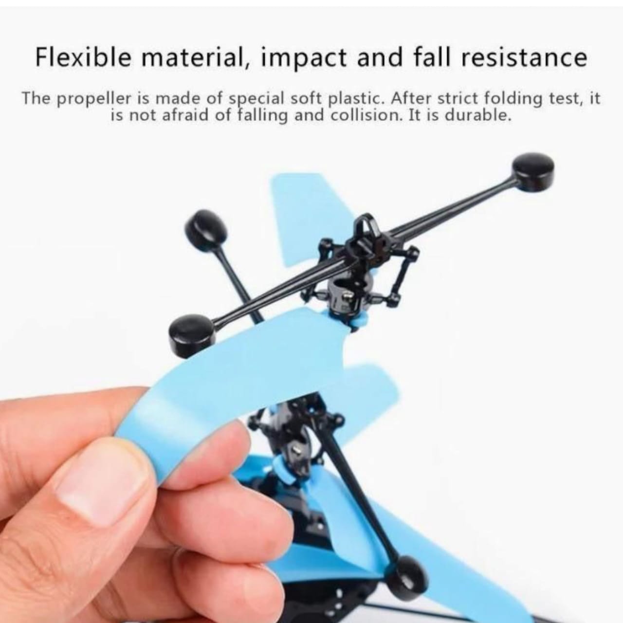 Infrared Induction LED Helicopter Rechargeable Flying
