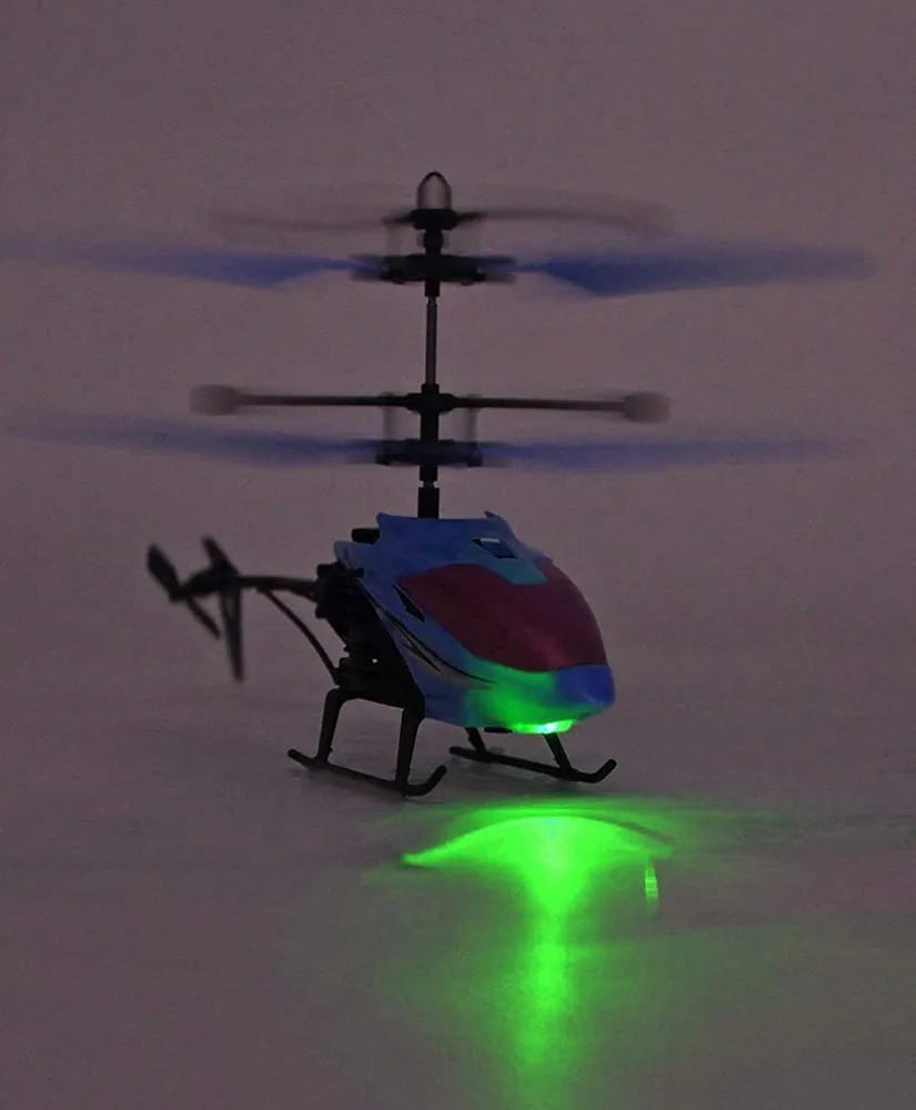 Infrared Induction LED Helicopter Rechargeable Flying