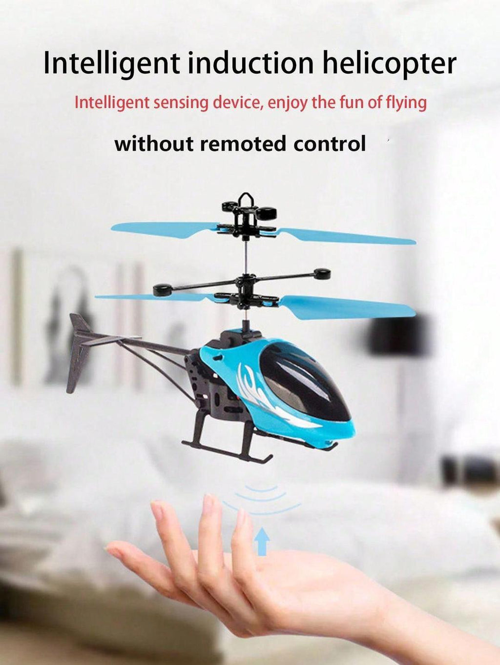 Infrared Induction LED Helicopter
