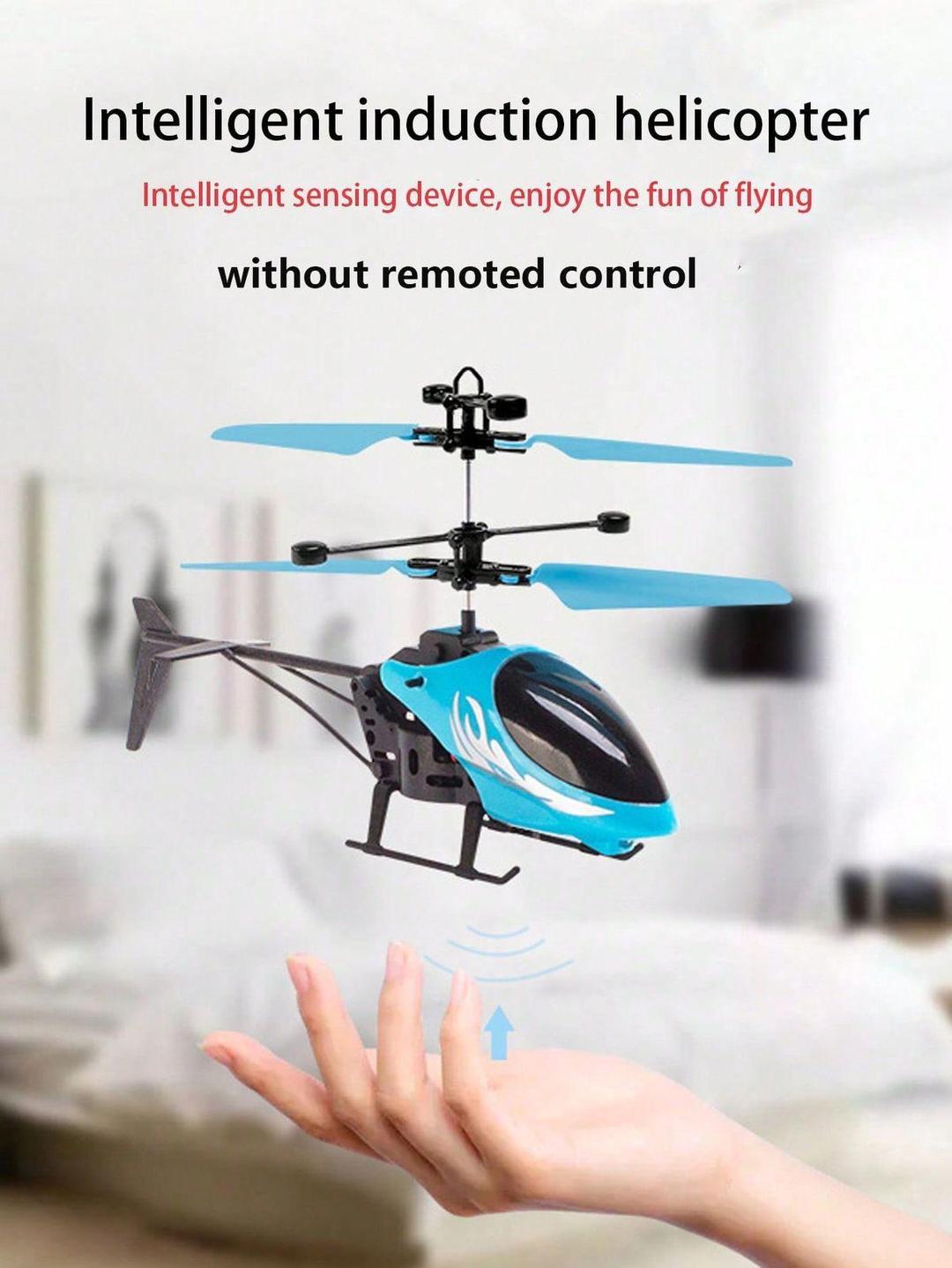 Infrared Induction LED Helicopter Rechargeable Flying