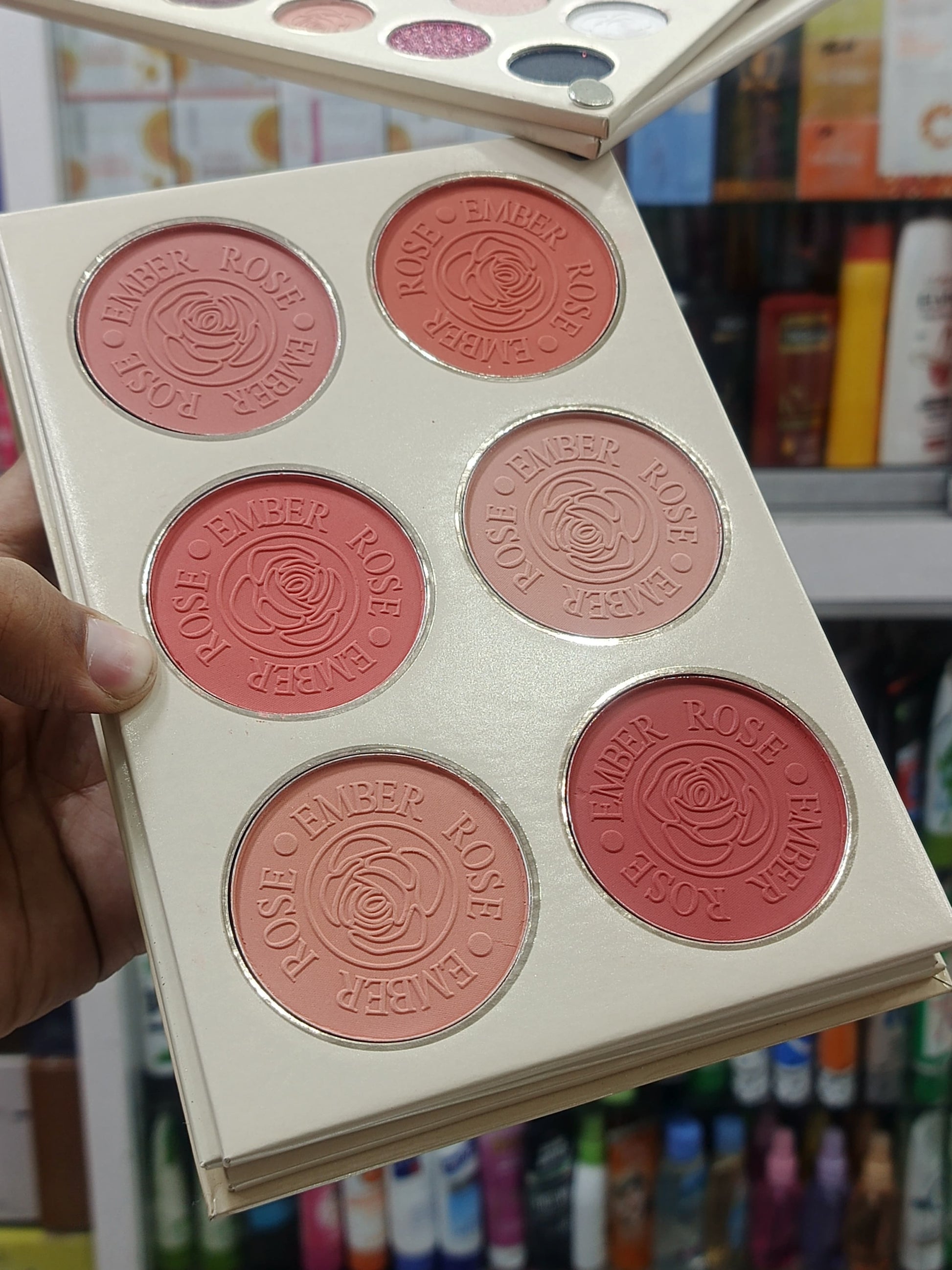 5 pages makeup book pallatte