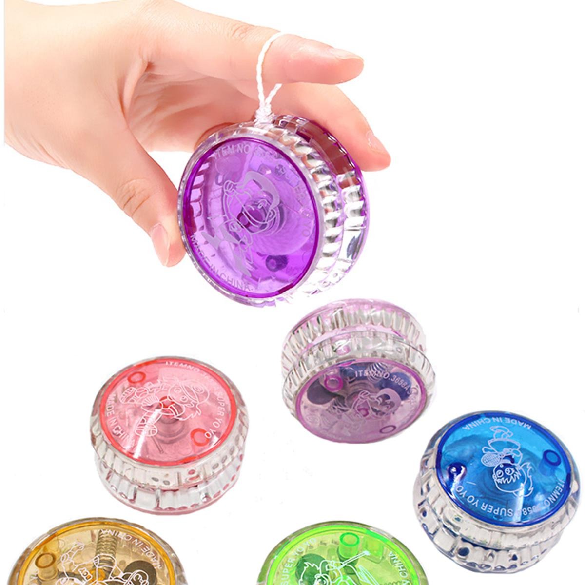 Light-Up Yo-Yo Toy for Kids  Colorful Flashing LED