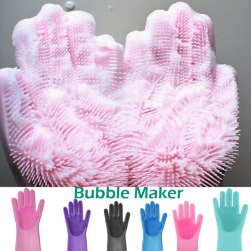 Original Magic Silicon Dish-Washing Gloves | Make dishwashing faster
