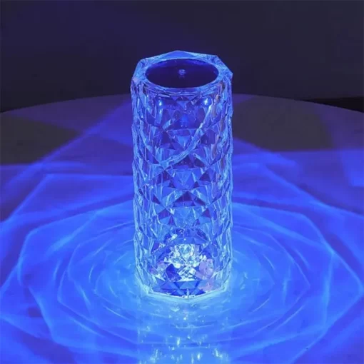 Crystal Diamond Lamp 16 Colors Touch & Remote